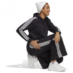 ADIDAS Women's 3-Stripes FT CR Hoody - Hoodie -Armedange Kleidung Geschaft adidas womens 3 stripes ft cr hoody hoodie detail 4