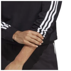 ADIDAS Women's 3-Stripes FT CR Hoody - Hoodie -Armedange Kleidung Geschaft adidas womens 3 stripes ft cr hoody hoodie detail 5