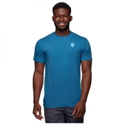 Black Diamond BD Mountain Badge S/S - T-Shirt -Armedange Kleidung Geschaft black diamond bd mountain badge s s t shirt detail 2