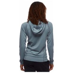 Black Diamond Women's Alpenglow Pro Hoody - Funktionsshirt 10 Black Diamond Women's Alpenglow Pro Hoody - Funktionsshirt -Armedange Kleidung Geschaft black diamond womens alpenglow pro hoody funktionsshirt detail 3