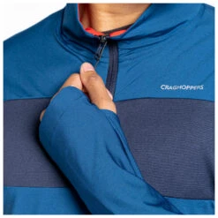 Craghoppers NosiLife Valens Half Zip - Longsleeve -Armedange Kleidung Geschaft craghoppers nosilife valens half zip longsleeve detail 4