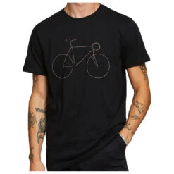 DEDICATED T-Shirt Stockholm Rainbow Bicycle - T-Shirt