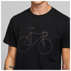 DEDICATED T-Shirt Stockholm Rainbow Bicycle - T-Shirt 9 DEDICATED T-Shirt Stockholm Rainbow Bicycle - T-Shirt -Armedange Kleidung Geschaft dedicated t shirt stockholm rainbow bicycle t shirt detail 4