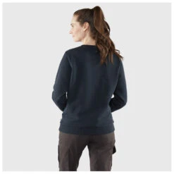 FJÄLLRÄVEN Women's Fjällräven Logo Sweater - Pullover -Armedange Kleidung Geschaft fjaellraeven womens fjaellraeven logo sweater pullover detail 5