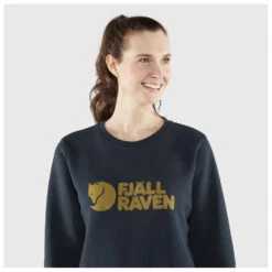 FJÄLLRÄVEN Women's Fjällräven Logo Sweater - Pullover -Armedange Kleidung Geschaft fjaellraeven womens fjaellraeven logo sweater pullover detail 6