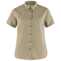 FJÄLLRÄVEN Women's Övik Travel Shirt S/S - Bluse
