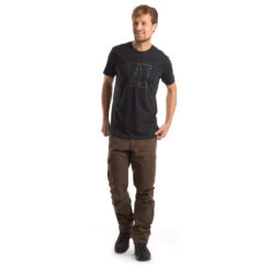 Heber Peak Logo T-Shirt -Armedange Kleidung Geschaft heber peak heber peak logo t shirt detail 9