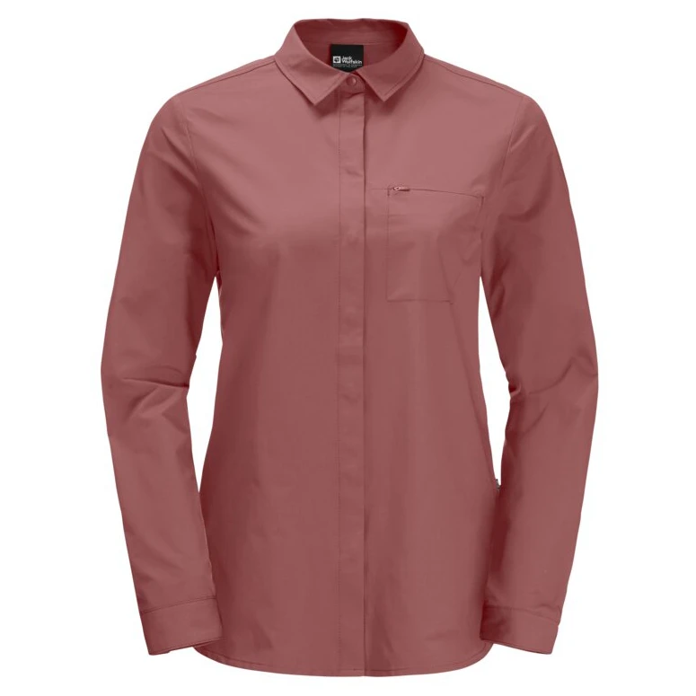 Jack Wolfskin Women's Light Wander L/S Shirt - Bluse 7 Jack Wolfskin Women's Light Wander L/S Shirt - Bluse – Bild 5