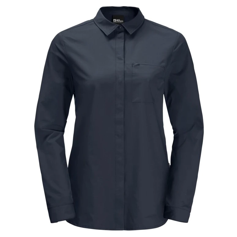 Jack Wolfskin Women's Light Wander L/S Shirt - Bluse 3 Jack Wolfskin Women's Light Wander L/S Shirt - Bluse