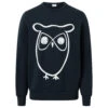 KnowledgeCotton Apparel Crew Neck Big Owl Front Print - Pullover 2 KnowledgeCotton Apparel Crew Neck Big Owl Front Print - Pullover -Armedange Kleidung Geschaft knowledgecotton apparel crew neck big owl front print pullover