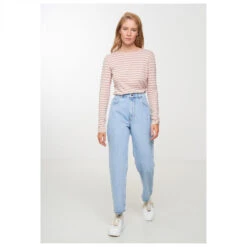 Women's Longsleeve Iris Stripes - Longsleeve -Armedange Kleidung Geschaft recolution womens longsleeve iris stripes longsleeve detail 4