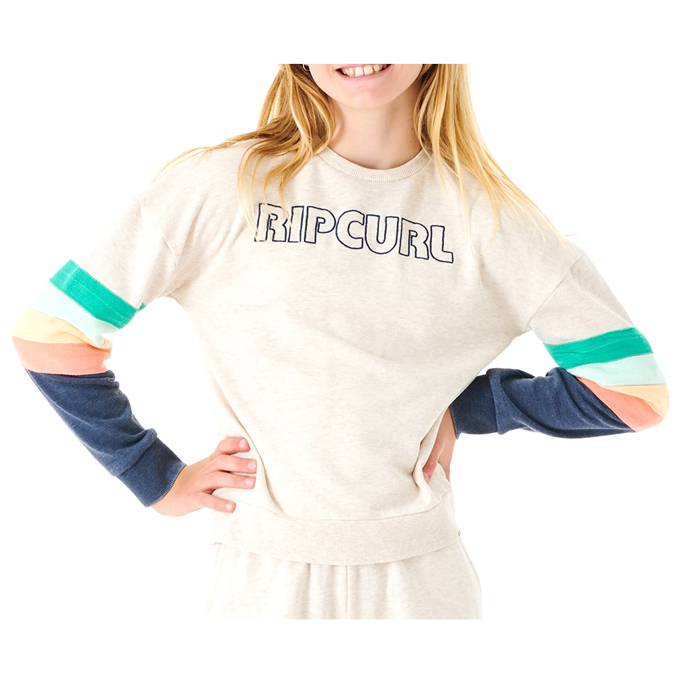 Rip Curl Girl's Surf Break Crew - Pullover 3 Rip Curl Girl's Surf Break Crew - Pullover