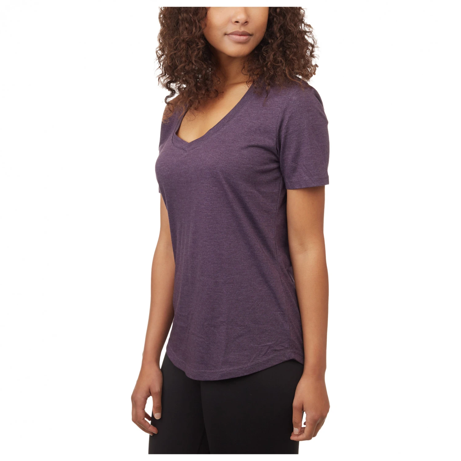 Tentree Women's Treeblend V-Neck T-Shirt - T-Shirt 4 Tentree Women's Treeblend V-Neck T-Shirt - T-Shirt – Bild 2