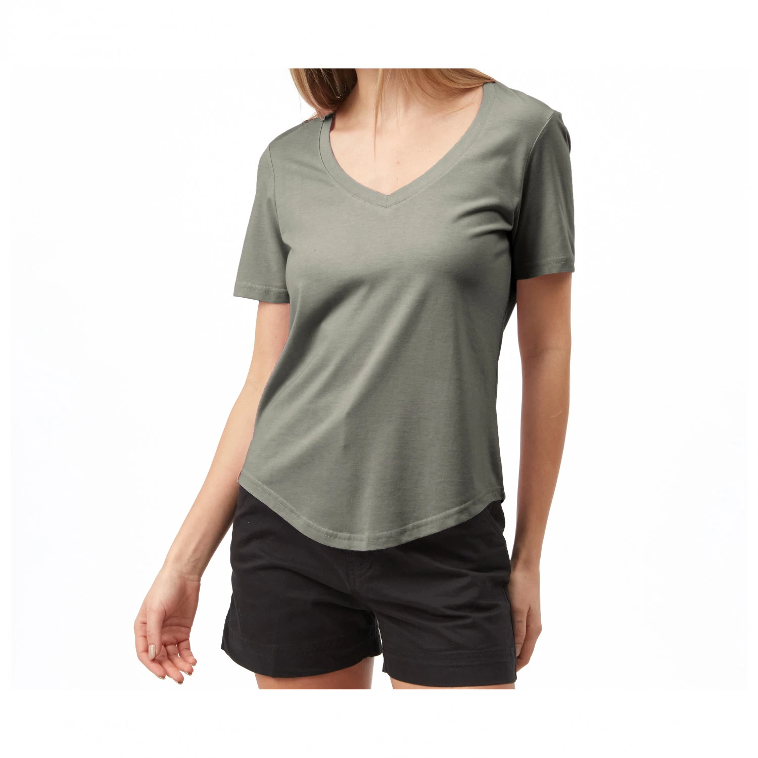 Tentree Women's Treeblend V-Neck T-Shirt - T-Shirt 3 Tentree Women's Treeblend V-Neck T-Shirt - T-Shirt