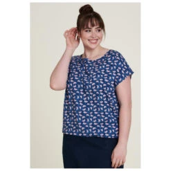 Women's EcoVero-Bluse S/S - Bluse 9 Women's EcoVero-Bluse S/S - Bluse -Armedange Kleidung Geschaft tranquillo womens ecovero bluse s s bluse detail 3