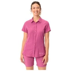 VAUDE Women's Seiland Shirt III - Bluse -Armedange Kleidung Geschaft vaude womens seiland shirt iii bluse detail 3